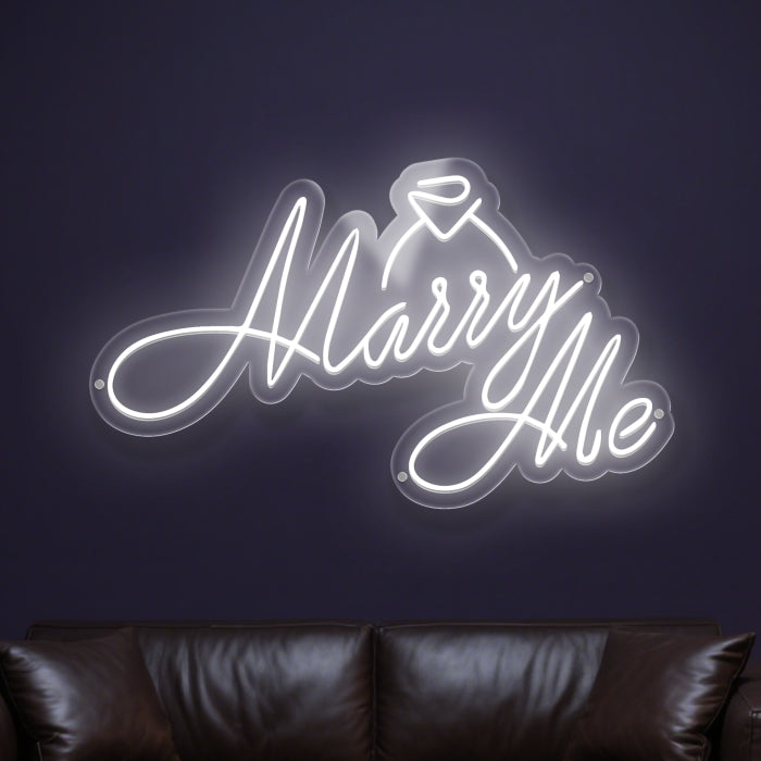 Marry Me Neon signs