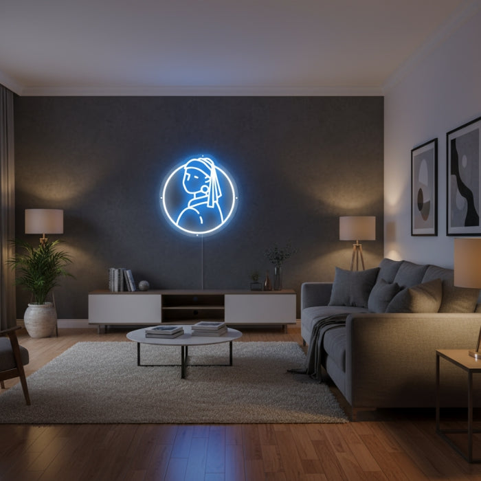 Portrait Neon Sign