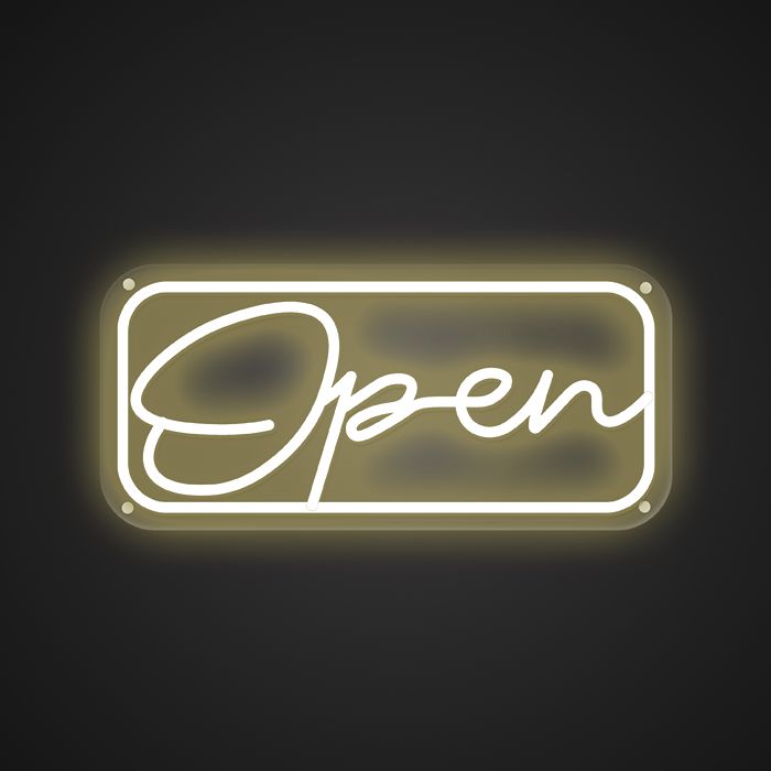 Oper Neon Sign