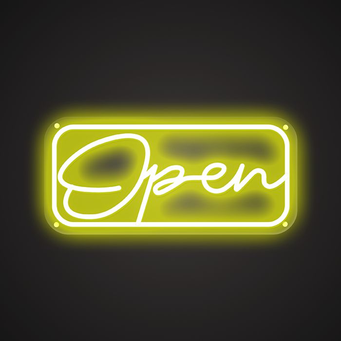 Oper Neon Sign