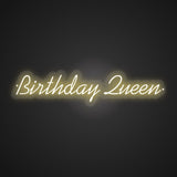 Birthday Queen Neon Sign