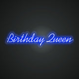 Birthday Queen Neon Sign
