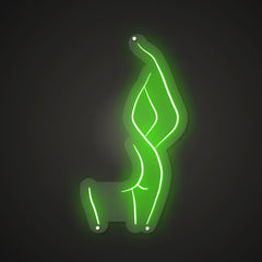 Neon-graceful Elegant line Sign