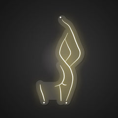 Illuminated Elegant line Neon Poise