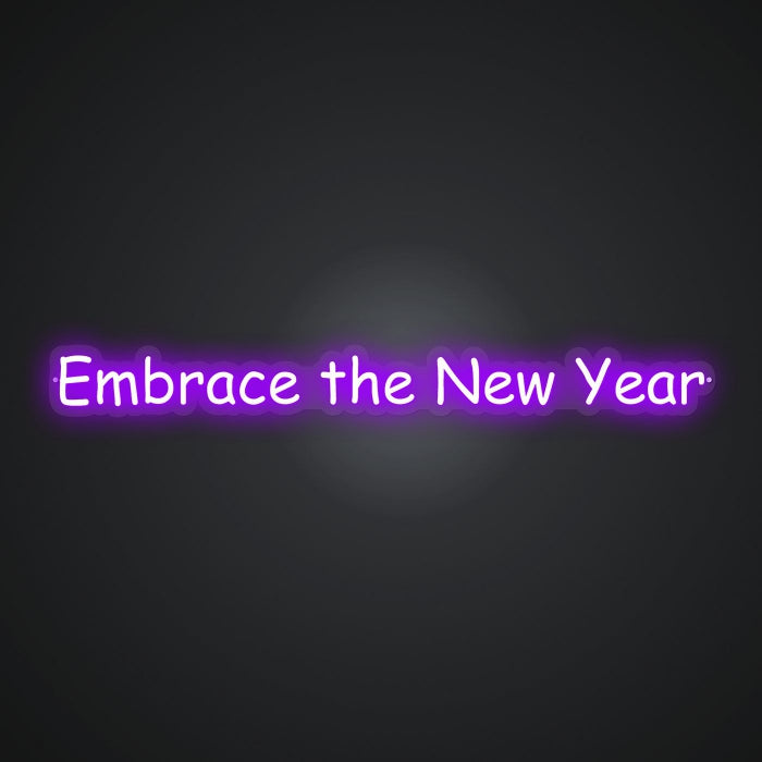 Neon Emblem of Positive Change