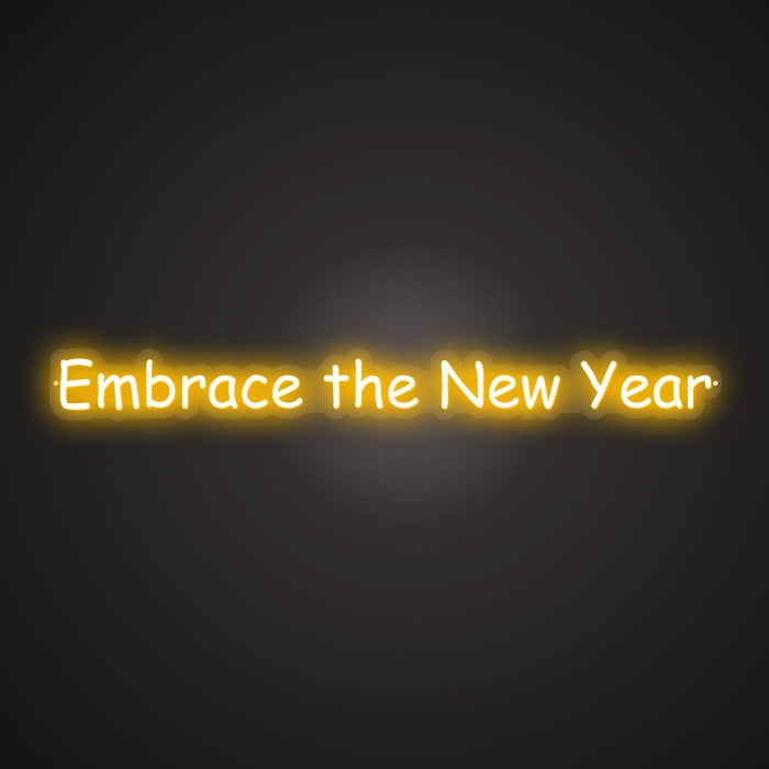 Neon Visual of the Warm Welcome