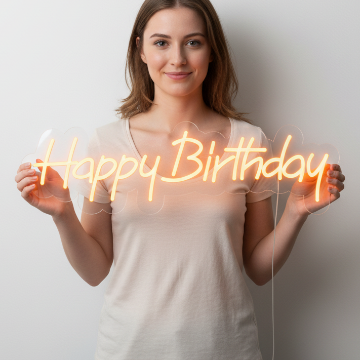 Happy Birthday Led Neon Signs