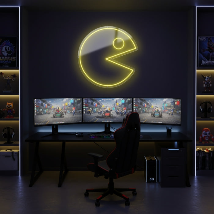 Pacman Neon Sign