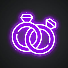 Neon Emblem of Eternal Bond