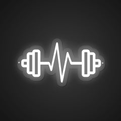 Illuminated Weightlifting Neon Strain
