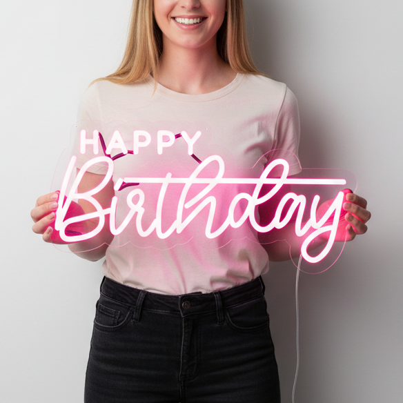 Birthday Led Neon Sign