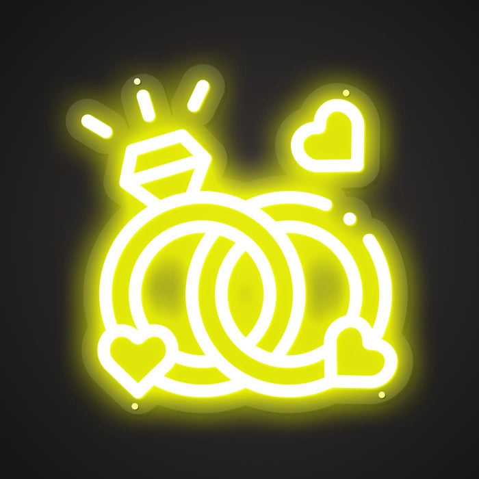 Shimmering Neon Brilliant Vow Showcase