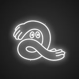 Kann mich nicht sehen Neonschild