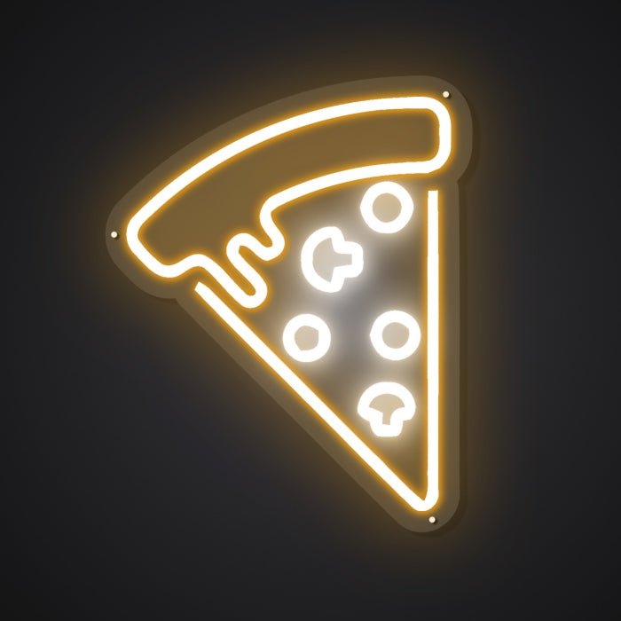 Cheese Pizza Neon Illumination