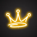 Shimmering Neon Princely Halo Showcase