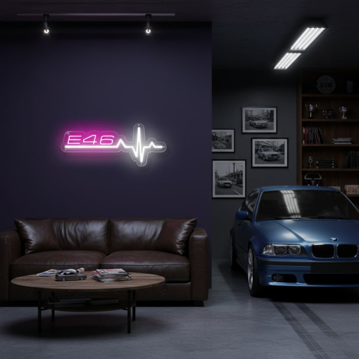 E46 Neon Sign