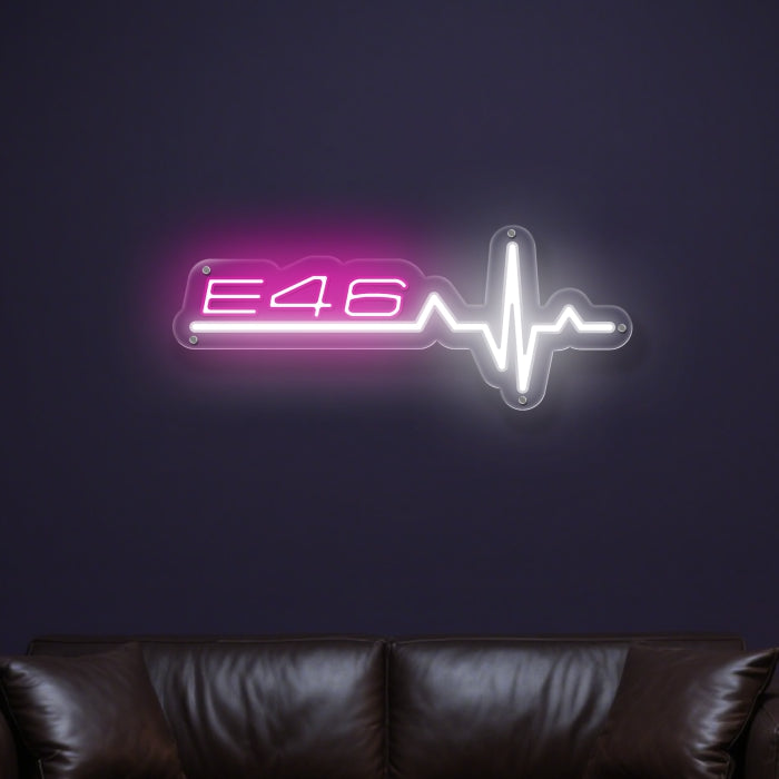 E46 Neon Sign