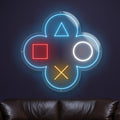 game-controller-buttons-glow-neon-sign