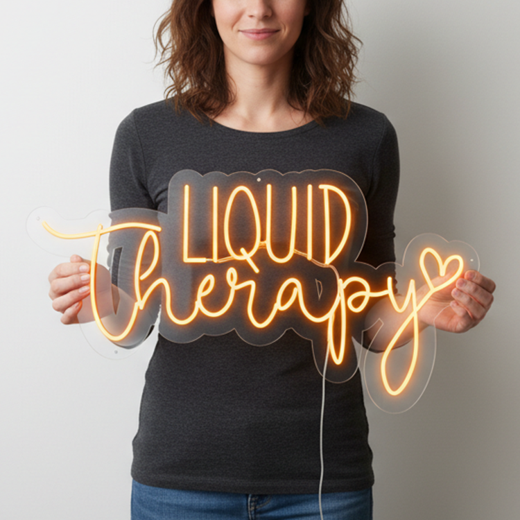 Liquid Therapy Neon Sign