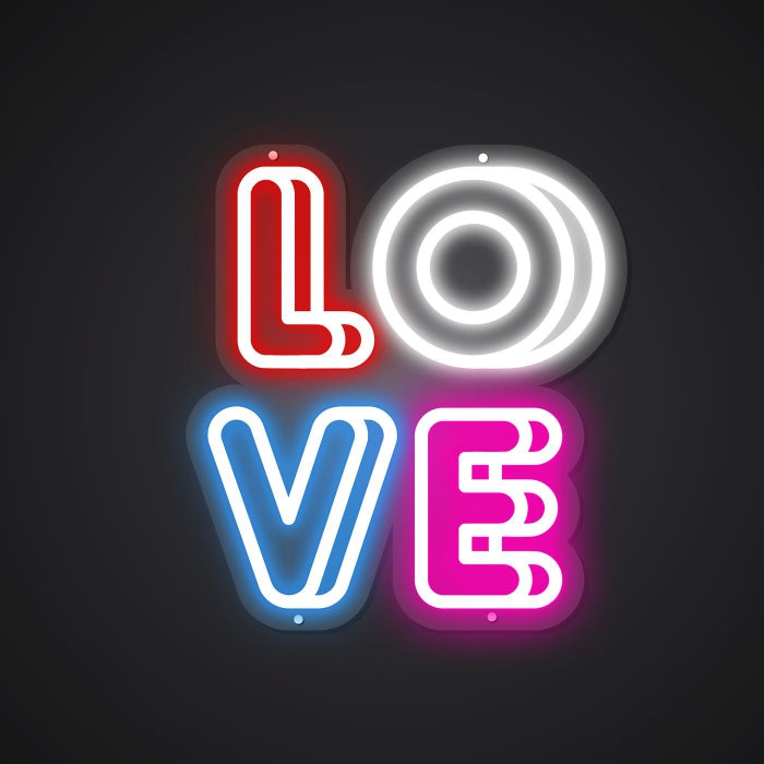 Neon-omnipresent Love Neon signs