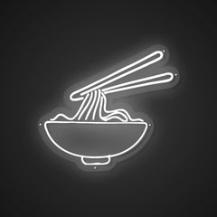 Neon Emblem of Asian Delight