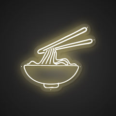 Illuminated Noodles Neon Temptation
