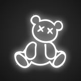 Teddybär Neonschild