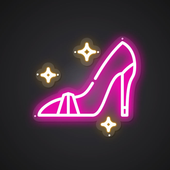 Neon-stylish High heels Sign