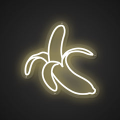 Illuminated Banana Neon Temptation