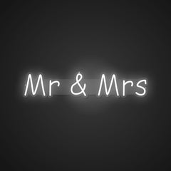 Neon Emblem of Married Unity