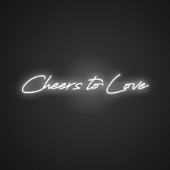 Neon Emblem of Celebrated Affection