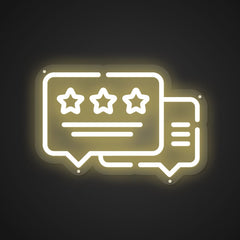 Neon Emblem of Scorekeeping
