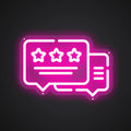 Neon Visual of the Point Increase