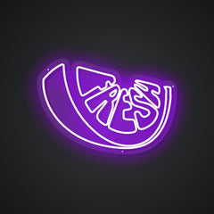 Glowing Neon Citrus Delight Display