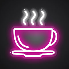 Neon-steeped Tea Tranquility Sign