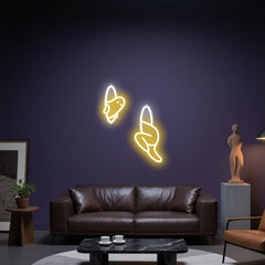 Glowing Neon Identical Replica Display
