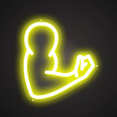 Illuminated Muscle Neon Definition