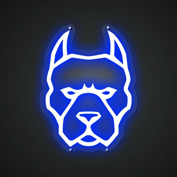 Radiant Neon Dog Glow