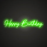 Happy Birthday Neon Sign