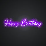 Happy Birthday Neon Sign
