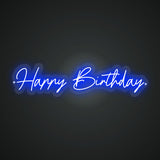 Happy Birthday Neon Sign
