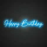 Happy Birthday Neon Sign