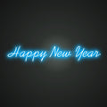 Neon Lightboard for Yearly Greetings