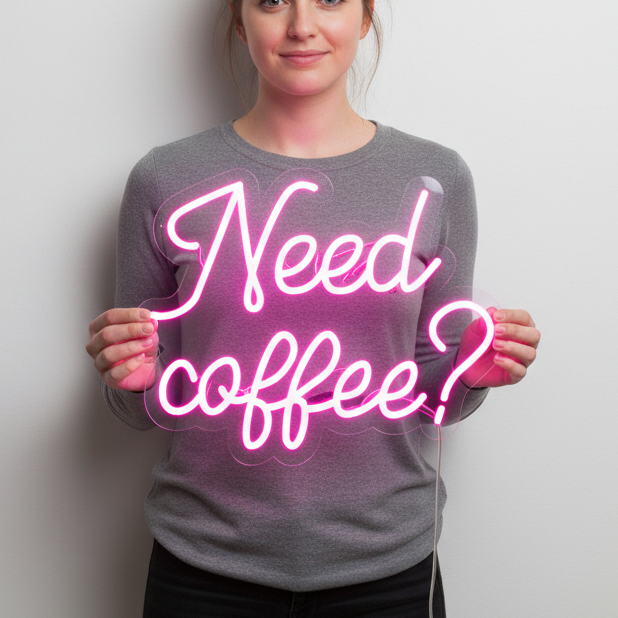 Need Coffee Neon Signs