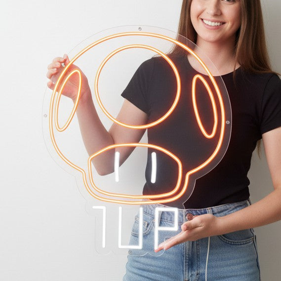 1up Neon Sign