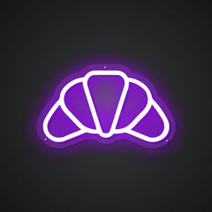 Neon-baked Croissant Crescendo Sign