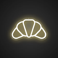 Neon Emblem of Flaky Goodness