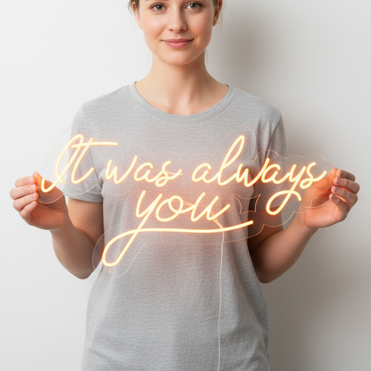 It Was Always You Neon Signs