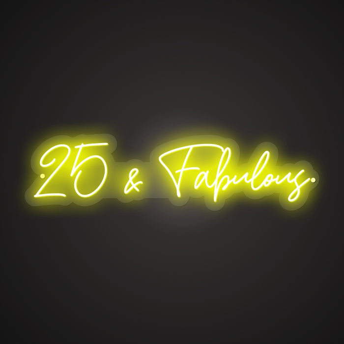 Dazzling Neon Prime of Life Sign
