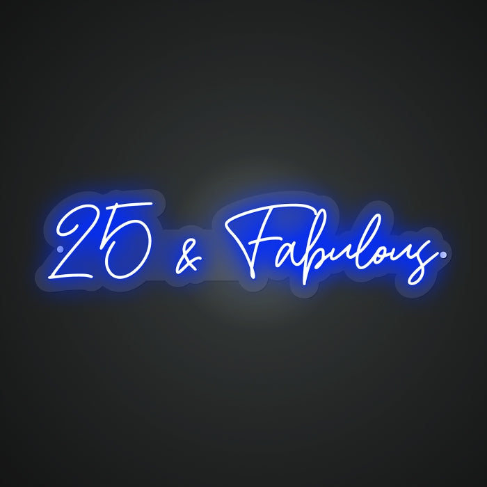 Glistening Neon Trendsetter Milestone Marker